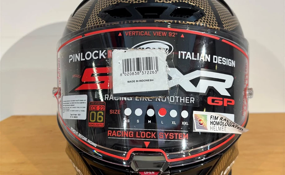 Helm Suomy S1-XR GP Peggo Gold  Bild 1: Helm Suomy S1-XR GP Peggo Gold