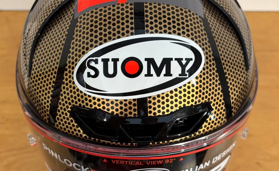 Helm Suomy S1-XR GP Peggo Gold  Bild 5: Helm Suomy S1-XR GP Peggo Gold
