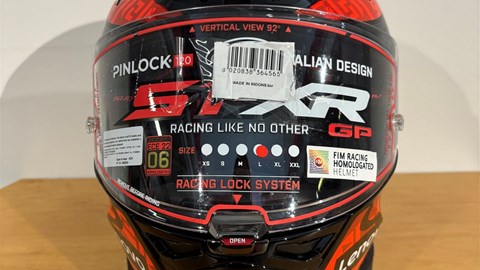 Helm Suomy S1-XR GP Bagnaia Monster Replica    "L"