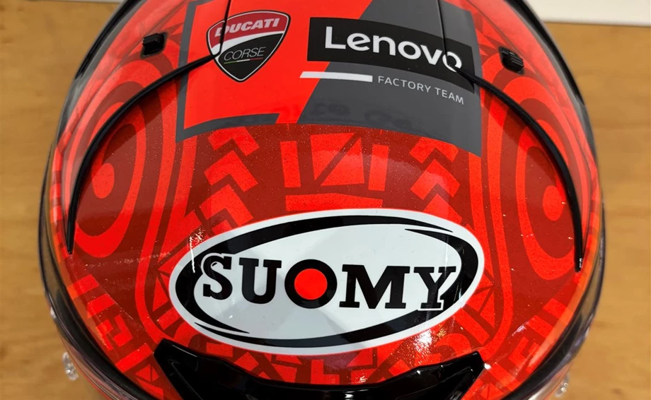 Helm Suomy S1-XR GP Bagnaia Monster Replica    "L" Bild 5: Helm Suomy S1-XR GP Bagnaia Monster Replica    "L"