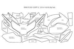 Lackschutzfolien Komplett-Set PremiumShield- transparent