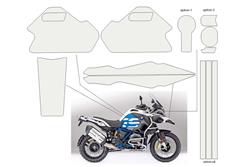 Lackschutzfolien Komplett-Set PremiumShield R 1200 GS LC Adventure- transparent