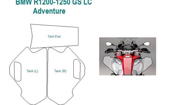 Tankschutzfolie PremiumShield- transparent - Bild 1