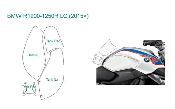 Tankschutzfolie PremiumShield- transparent - Bild 1