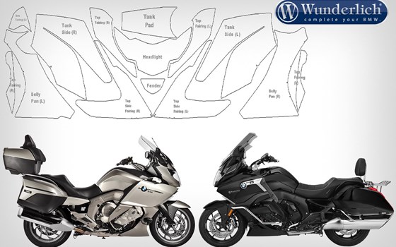 Lackschutzfolien Komplett-Set PremiumShield- transparent - Bild 1