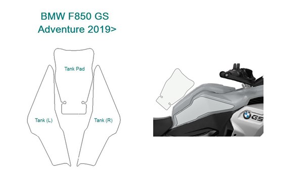 Tankschutzfolie PremiumShield- transparent - Bild 1
