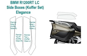 Kofferschutzfolie PremiumShield mit Chromzierleiste - transparent - für Elegance-Koffer mit Chromzierleiste