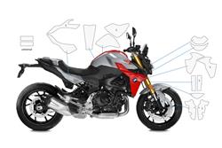 Lackschutzfolien Komplett-Set PremiumShield F 900 R- transparent