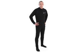 Funktionsshirt M-FLEECE - schwarz - XS