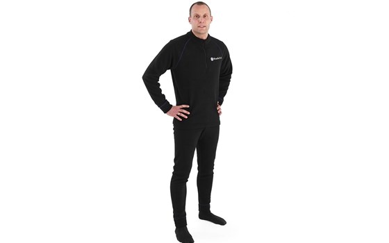 Funktionsshirt M-FLEECE - schwarz - XS - Bild 1