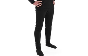 Funktionsunterhose M-FLEECE - schwarz - S