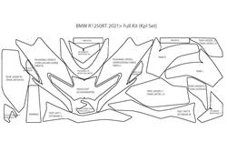 Lackschutzfolien Komplett-Set PremiumShield R 1250 RT- transparent
