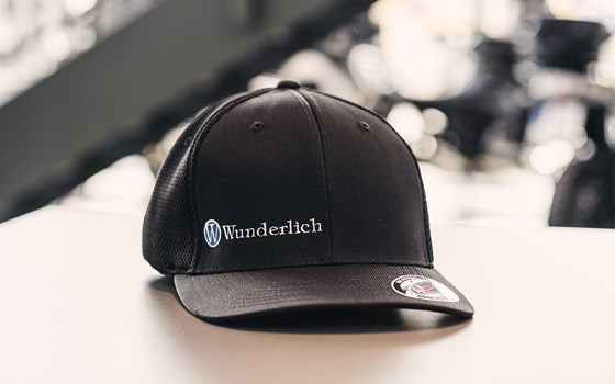 Flexfit Mesh Cap - schwarz - S/M - Bild 1