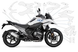 Lackschutzfolien Komplett-Set PremiumShield R 1300 GS- transparent