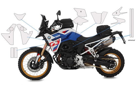 Lackschutzfolien Komplett-Set PremiumShield- transparent - Bild 1