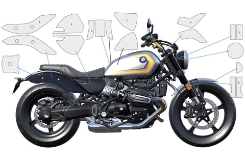 Marke: Wunderlich Artikelname: Lackschutzfolien Komplett-Set PremiumShield- transparent