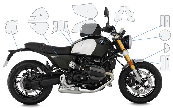 Lackschutzfolien Komplett-Set PremiumShield- transparent - Bild 1