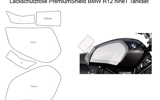 Tankschutzfolie PremiumShield- transparent - Bild 1 Tankschutzfolie PremiumShield- transparent - Bild 1