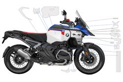 Lackschutzfolien Komplett-Set PremiumShield R 1300 GS Adventure Trophy - transparent - Glänzend