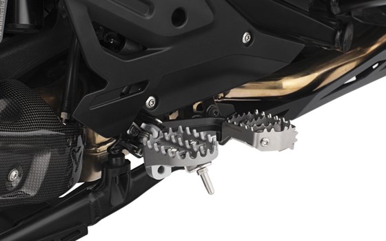 Schräglagenindikator für original BMW Enduro Fußrasten R 13 - Edelstahl - Satz - Bild 1