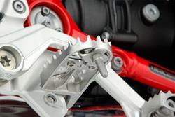 Schräglagenindikator für original BMW Enduro Fußrasten R 13 - Edelstahl - Satz