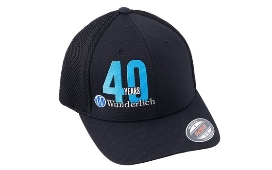 Flexfit Mesh Cap 40 Years Edition - schwarz - L/XL - Bild 1