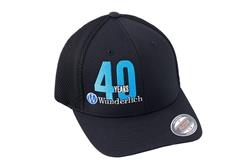 Flexfit Mesh Cap 40 Years Edition - schwarz - L/XL
