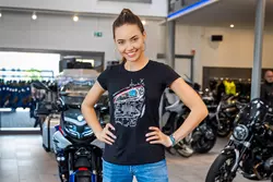 40 Years T-Shirt - Damen - schwarz - S 40 Years T-Shirt - Damen - schwarz - S