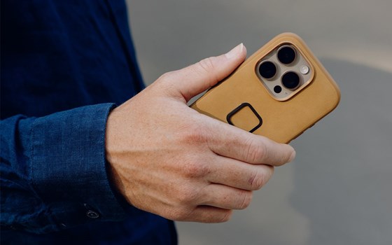 Peak Design Smartphone Schutzhülle Everyday Case - Tan Clarino - iPhone 16 Pro Max - Bild 3