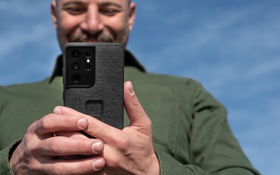 Peak Design Smartphone Schutzhülle Everyday Case - Charcoal - Samsung Galaxy S21 Ultra - Bild 2