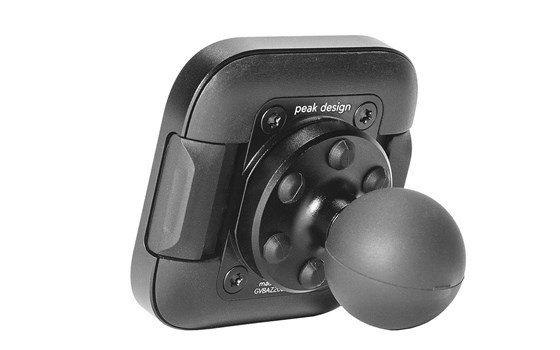 Peak Design Motorrad Halterung Kugel Adapter - schwarz - Ohne Ladefunktion | 1 Zoll - Bild 3