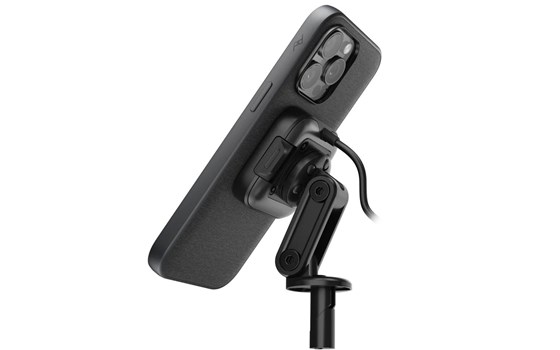 Peak Design Motorrad Lenkkopfmutter Halterung - schwarz - Qi2-Ladefunktion - Bild 2