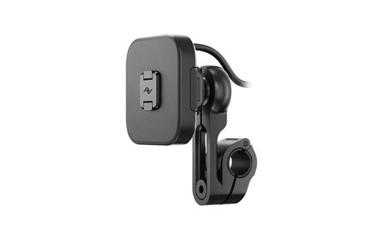 Peak Design Motorrad-Halterung für Spiegel-Montage - schwarz - Qi2-Ladefunktion - Bild 1