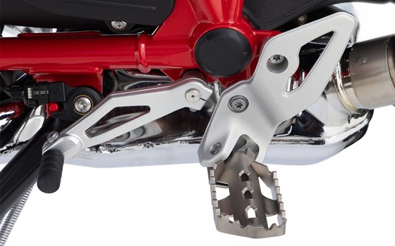 Fußrasten ULTIMATE - silber - Satz - Bild 2