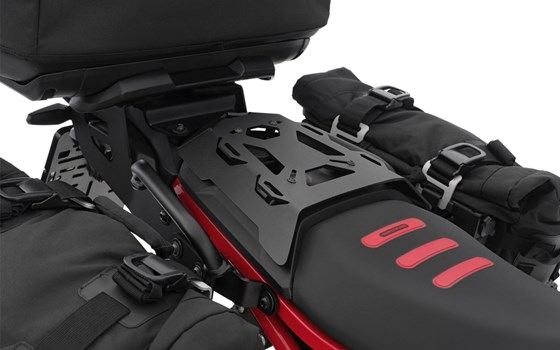 Gepäckplatte für Original BMW Einzelsitzbank F 900 GS- schwarz - Bild 1