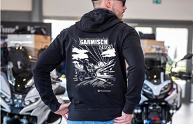 Hoodie Garmisch 2025 Herren - schwarz - XL