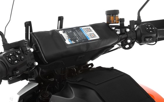 Lenkertasche BARBAG MEDIA wasserfest - schwarz - XL - Bild 2