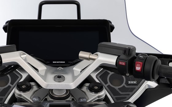 Stummellenker-Adapter für Smartphone-Halter 22 mm- silber - Bild 3