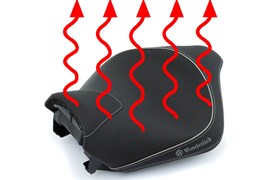 Fahrer Sitzbank AKTIVKOMFORT mit Sitzheizung Smart Plug & P - schwarz - hoch