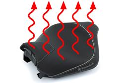 Fahrer Sitzbank AKTIVKOMFORT mit Sitzheizung Smart Plug & P - schwarz - hoch