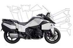 Lackschutzfolien Komplett-Set PremiumShield R 1300 RT- transparent