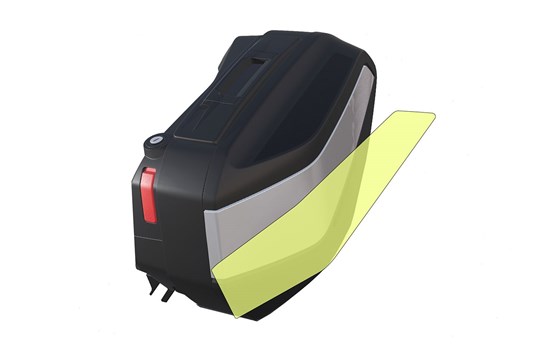 Schutzfolienset Vario-Koffer PremiumShield R 1300 RT- transparent - Bild 1