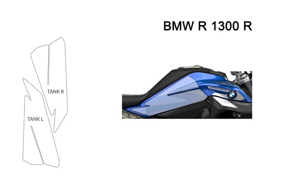 Tankschutzfolie PremiumShield R 1300 R- transparent - Bild 1