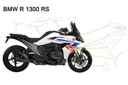 Lackschutzfolien Komplett-Set PremiumShield R 1300 RS- transparent