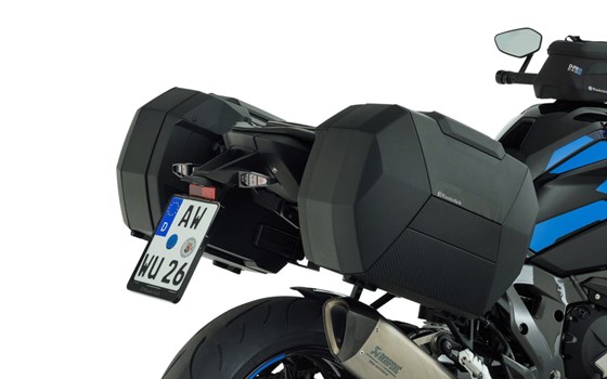 Gepäcksystem Variokoffer X-CASE mit X-RACK light M 1000 XR - carbonoptik - Satz - Bild 1