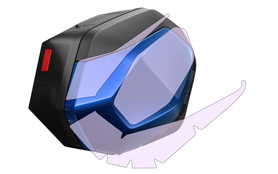 Schutzfolienset Seitenkoffer PremiumShield R 1300 R + RS- transparent - Bild 2