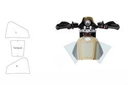 Lackschutzfolie PremiumShield BMW R 12 G/S Tankset - - Matt