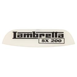 Schriftzug Lambretta SX 200 Heck für Lambretta 200 SX