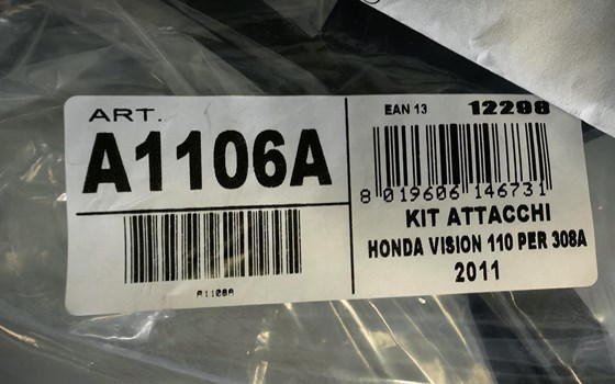 Windschild Halter Honda A1106A - Bild 1 Windschild Halter Honda A1106A - Bild 1