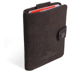 Geldbeutel Sperling mit SIP Logo Kork braun